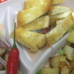 Fried green papaya | Vegetarian recipes | Vegan food