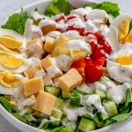 Keto Vegetarian Club Salad Recipe