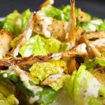 Vegan "Chicken" Caesar Salad