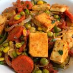 Healthy tofu with stir fried vegetables | Weight loss recipe | Diet recipe | Vegan recipe