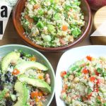 Quinoa Salad 3 Ways | Weight Loss Quinoa Salads 3 Ways | Quinoa Chickpea Salad Recipe