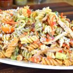 CHICKEN and VEGETABLE PASTA SALAD RECIPE | Cooking With Carolyn
