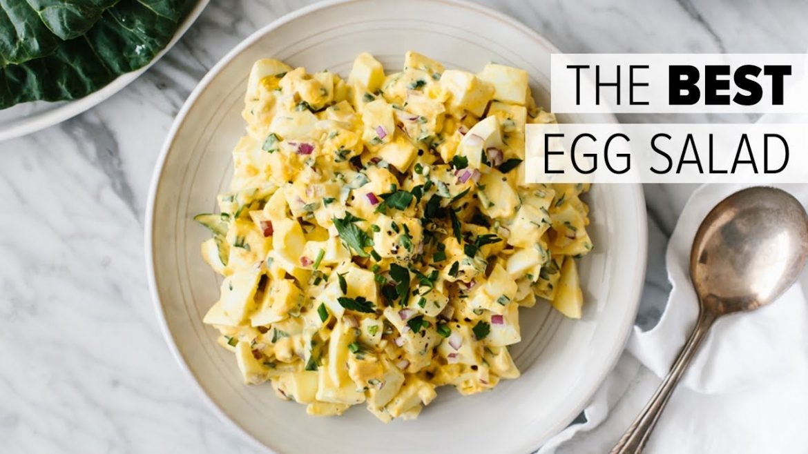 EGG SALAD | how to make the BEST egg salad recipe + collard wrap