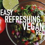 3 Easy Vegan Recipes // Nopalito (Cactus) salad, Shrimp-less Ceviche, Kale salad