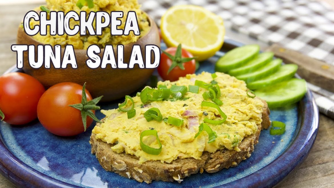 Chickpea Tuna-Style Salad [VEGAN]