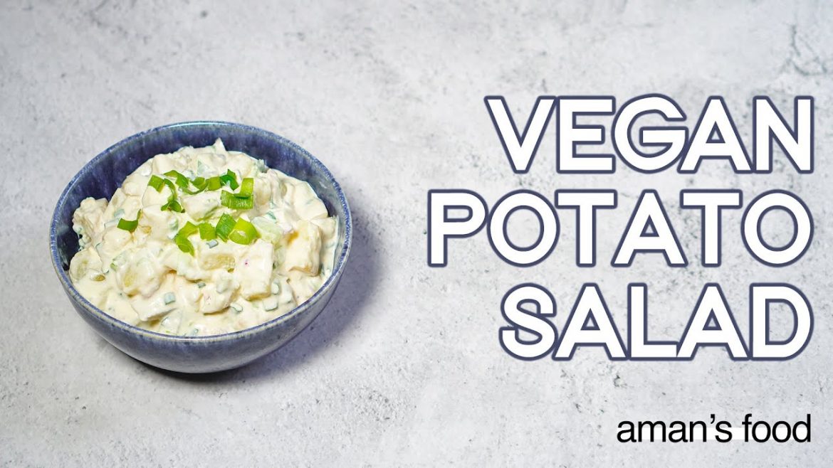 Easy Vegan Potato Salad (egg free potato salad)