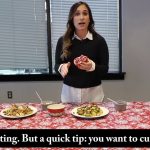#HealthyEatsHolidays - How to Make a Warm Farro & Roasted Veggie Salad with Lindsay Domino, MS, ...