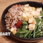 Easy Kale Salad Bowl! Veganuary!