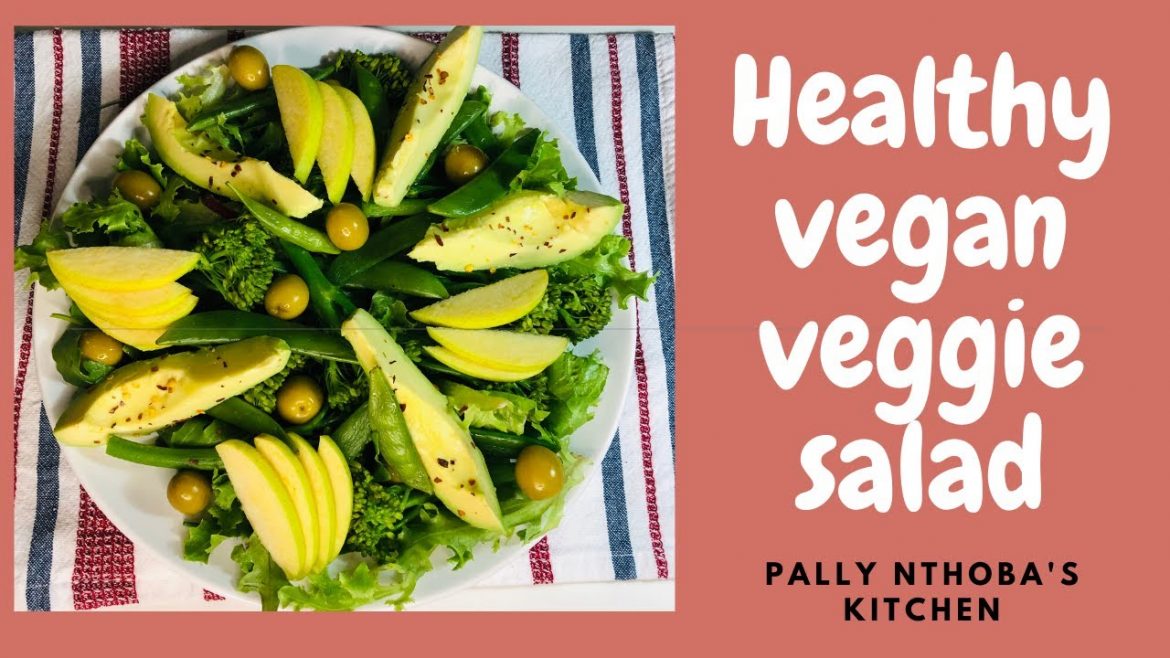 HEALTH VEGAN VEGGIE SALAD | YUMMY HEALTHY SALAD | WEIGHT LOSS MEAL