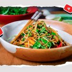 How To Make A Spicy Vegan Salad ( Banana Blossom Salad )