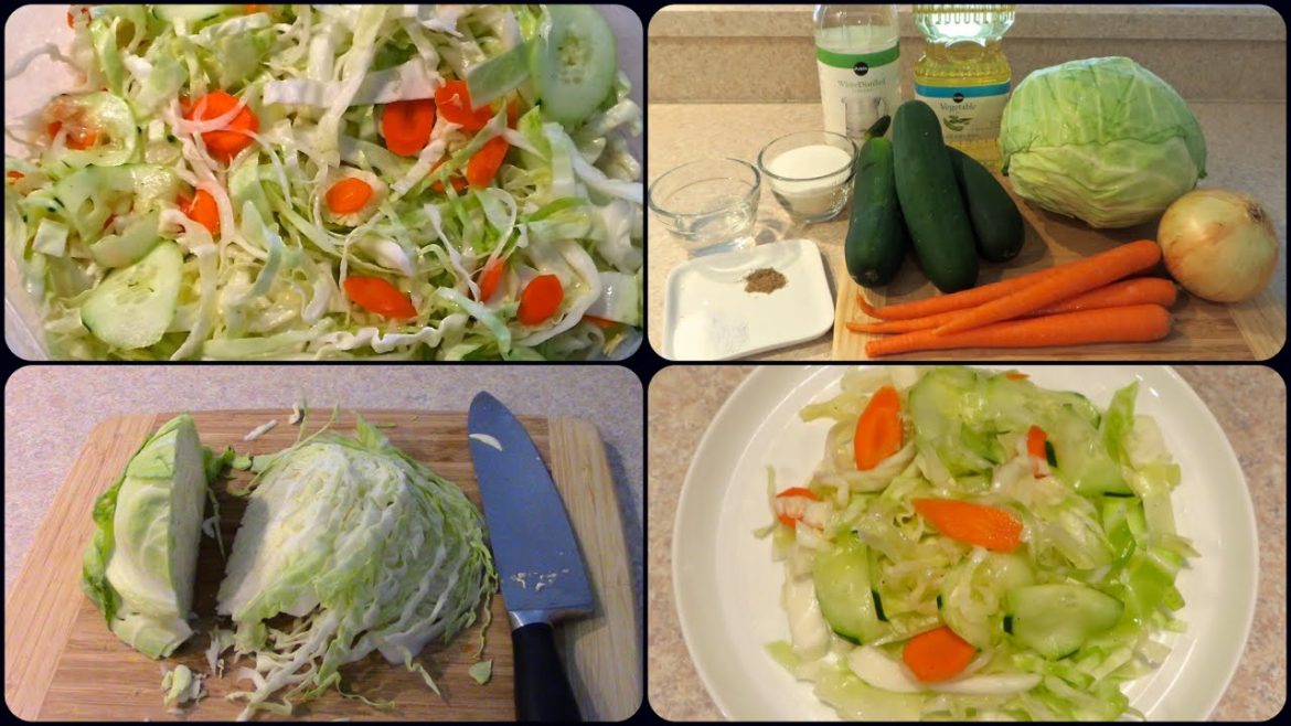 How To Make Jewish Deli Salad "Health Salad"