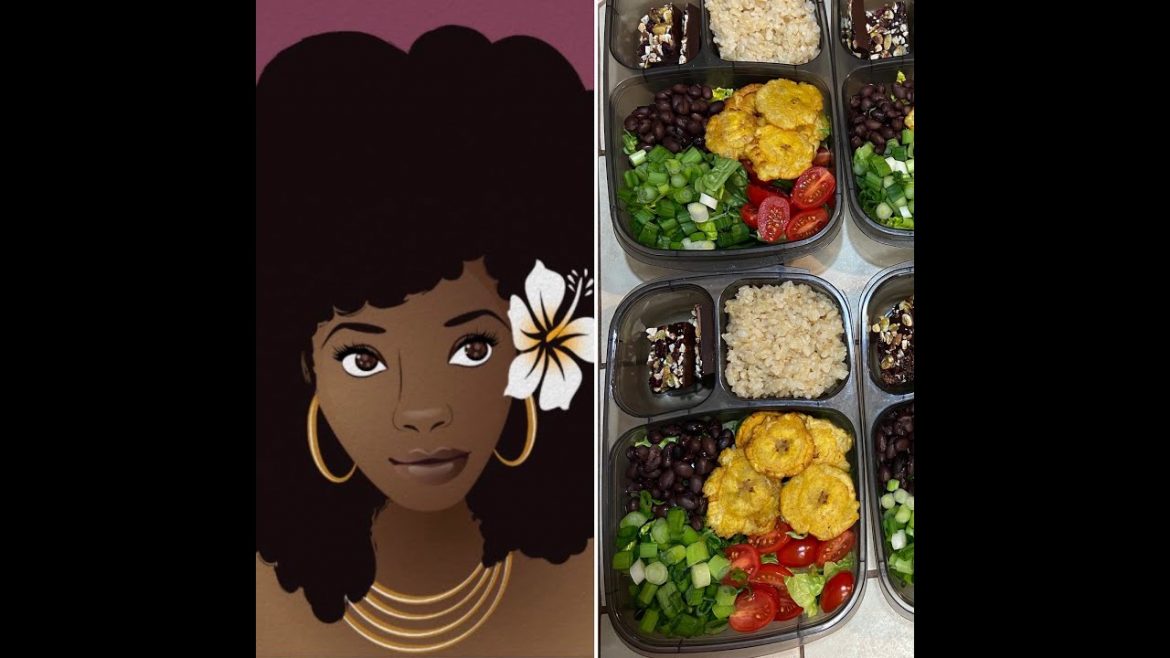 1. Vegan Meal Prep (Easy & Affordable)  – Fiesta Salad