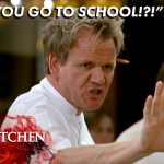 Chef Asks If He Should Put TUNA In A VEGETARIAN'S Salad | Hell's Kitchen