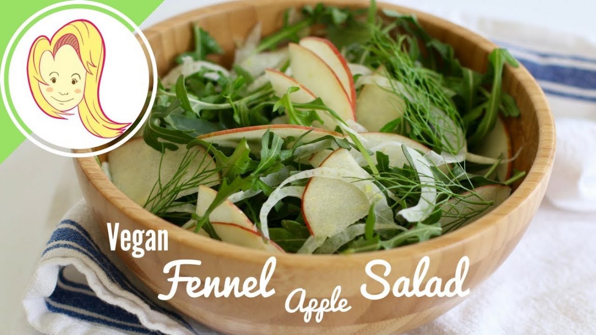 Fennel Apple Salad (Vegan)