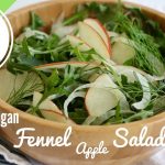 Fennel Apple Salad (Vegan)