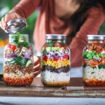 Meals in a jar » vegan meal prep