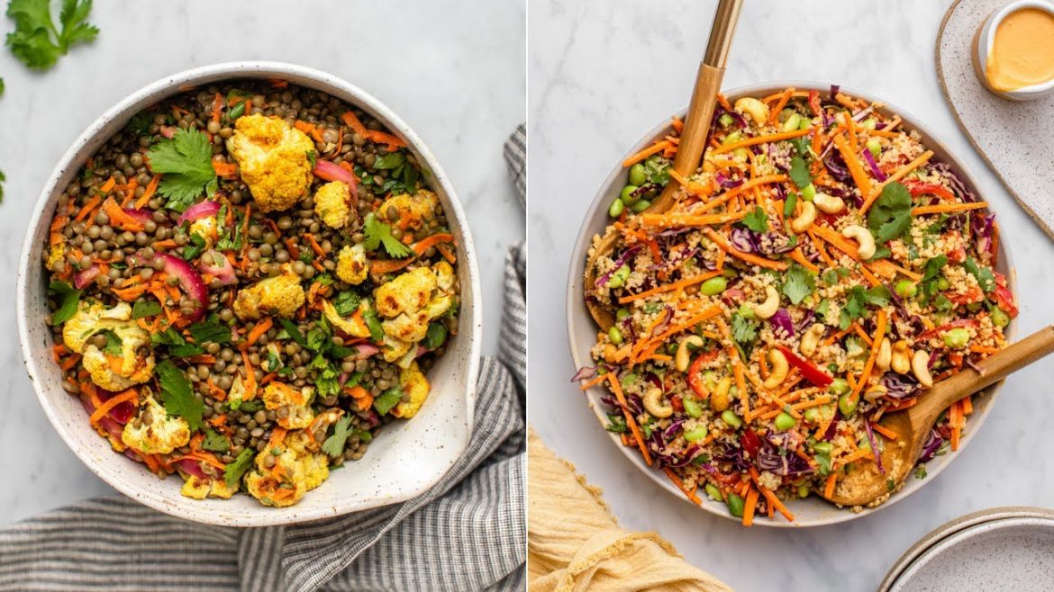 Portable & TASTY Vegan Salad Recipes