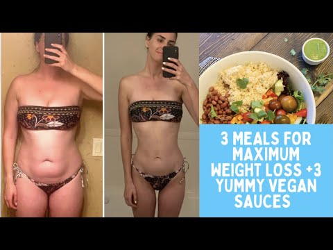 Starch Solution Meals for Maximum Weight Loss + 3 EASY VEGAN SAUCES/ Low Calorie Density Meals/ WFPB
