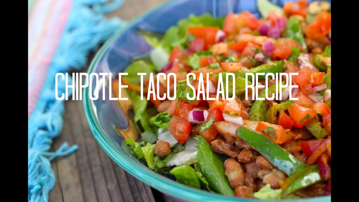 Chipotle Veggie Taco Salad Bowl