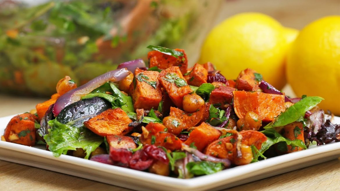 Sweet Potato and Chickpea Salad