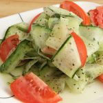 Cucumber Tomato Salad Recipe - Raw Vegan Gluten Free Natural Plant Based Diet