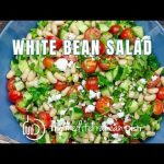 Easy White Bean Salad by The Mediterranean Dish