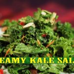 Creamy Kale Salad Recipe - The Vegan Zombie