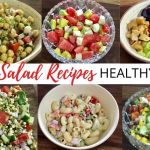 SUMMER SALAD RECIPES // HEALTHY AND QUICK SALAD RECIPES //SUMMER SALADS// VEGAN SALAD RECIPES