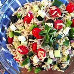 Side Dish Recipe: Mediterranean Style Orzo Salad by Everyday Gourmet with Blakely