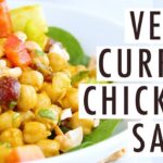 Curried Chickpea Salad Vegan Meal Prep Recipe