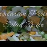 Vegetarian Protein Salad Recipe | Best Appetizer #shorts