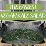 EASIEST VEGAN RAW KALE SALAD RECIPE EVER!