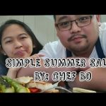 Simple Summer Salad Recipe | Halloumi Cheese | Vegetarian