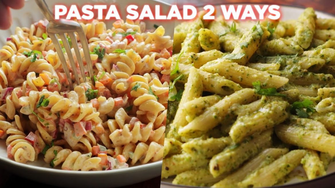 Delicious Pasta Salad Recipe 2 Ways