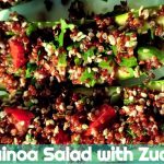 Red Quinoa Salad with Zucchini | Easy Recipe