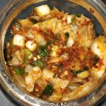 How to make quick Korean kimchi recipe at home/ vegetarian Kimchi Recipe/Korean kimchi