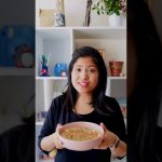 Peanut Butter Oatmeal : Vegan Breakfast Recipe Shorts #shorts