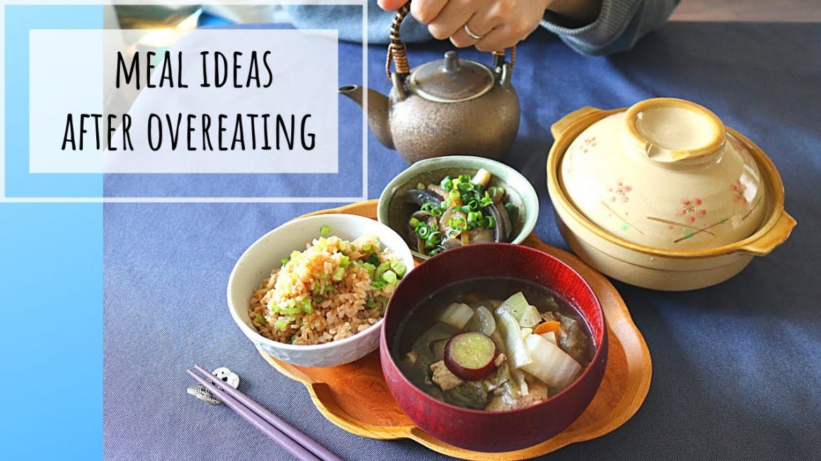JAPANESE BREAKFAST RECIPE AFTER OVEREATING/ Heal your body and soul with food^^/ vegan recipe