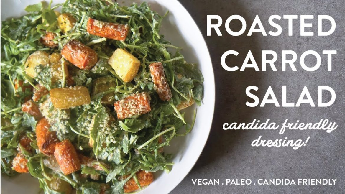 Roasted Carrot Salad | Candida Friendly | Paleo & Vegan | Instant Pot Recipe