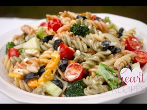 The BEST Creamy Italian Pasta Salad Recipe – I Heart Recipes