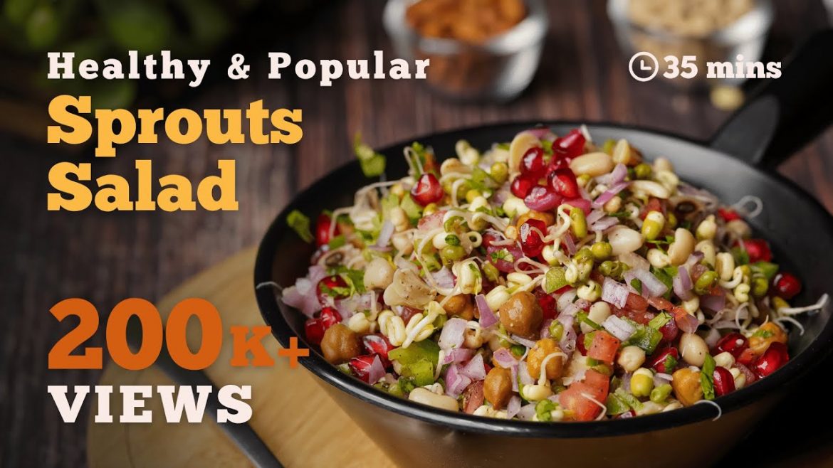 How to Make Sprouts Salad | Healthy Sprout Salad | Healthy Recipes | Under 30 mins Recipes | Cookd