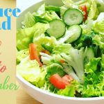 Lettuce Salad - Healthy Salad for Weight Loss - Salad Xà Lách, Cà Chua Và Dưa Leo