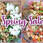 3 SPRING SALADS | Easter Dinner Recipes | Strawberry Feta Salad, Pasta Salad, Warm Potato Salad