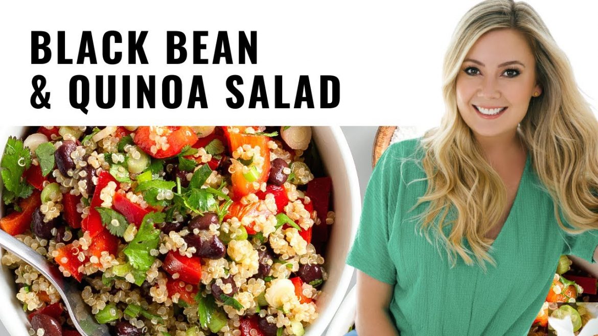Black Bean & Quinoa Salad Recipe: The Perfect Quinoa Salad!
