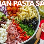 How To Make Italian PASTA SALAD with Homemade ITALIAN DRESSING