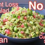 High Protein Salad For Weight Loss - NO OIL Veg Salad Recipe For Lunch  - Cucumber Salad For Dinner