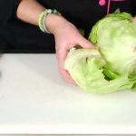 How to Cut Iceberg Lettuce for a Salad : Salad Recipes