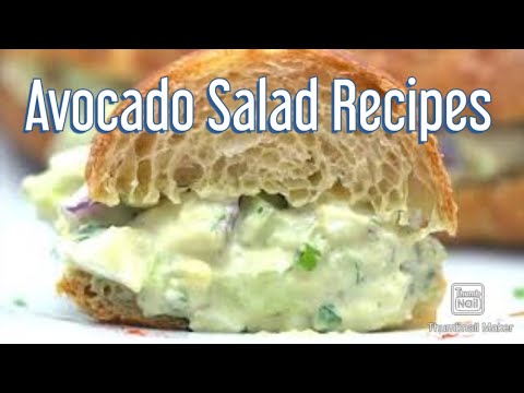 7 Quick and Easy Avocado Salad Recipes l Jeoni's Kitchen