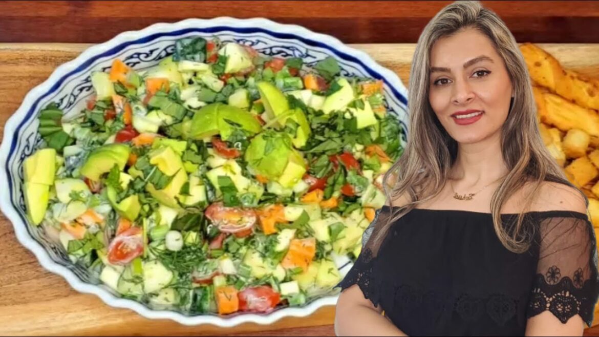 Salad Recipes | Healthy Fresh Vegetables Mix for Weight Lost, Energy & Younger Skin. So Delicious!#7