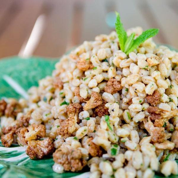 Farro And Roasted Cauliflower Salad